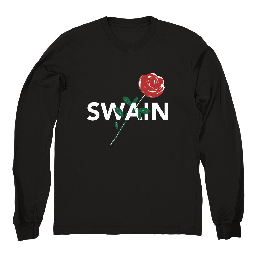Swain Merch Rose Long Sleeve Shirt Swain Shirt Father's Day Gifts For Husband Swain Merch Rose Long Sleeve Shirt Swain Shirt Father's Day Gifts For Husband