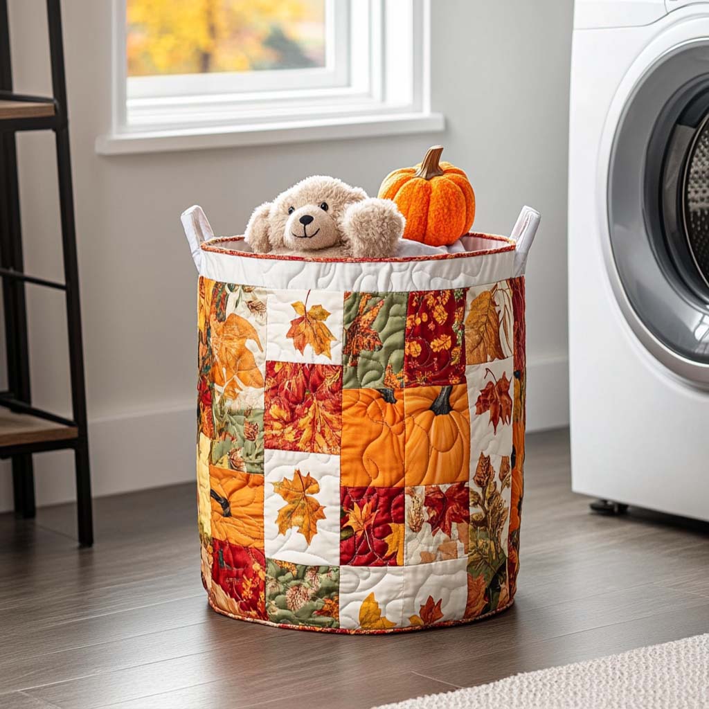 Sweater Joy Quilted Laundry Basket Perfect Birthday Gift Idea