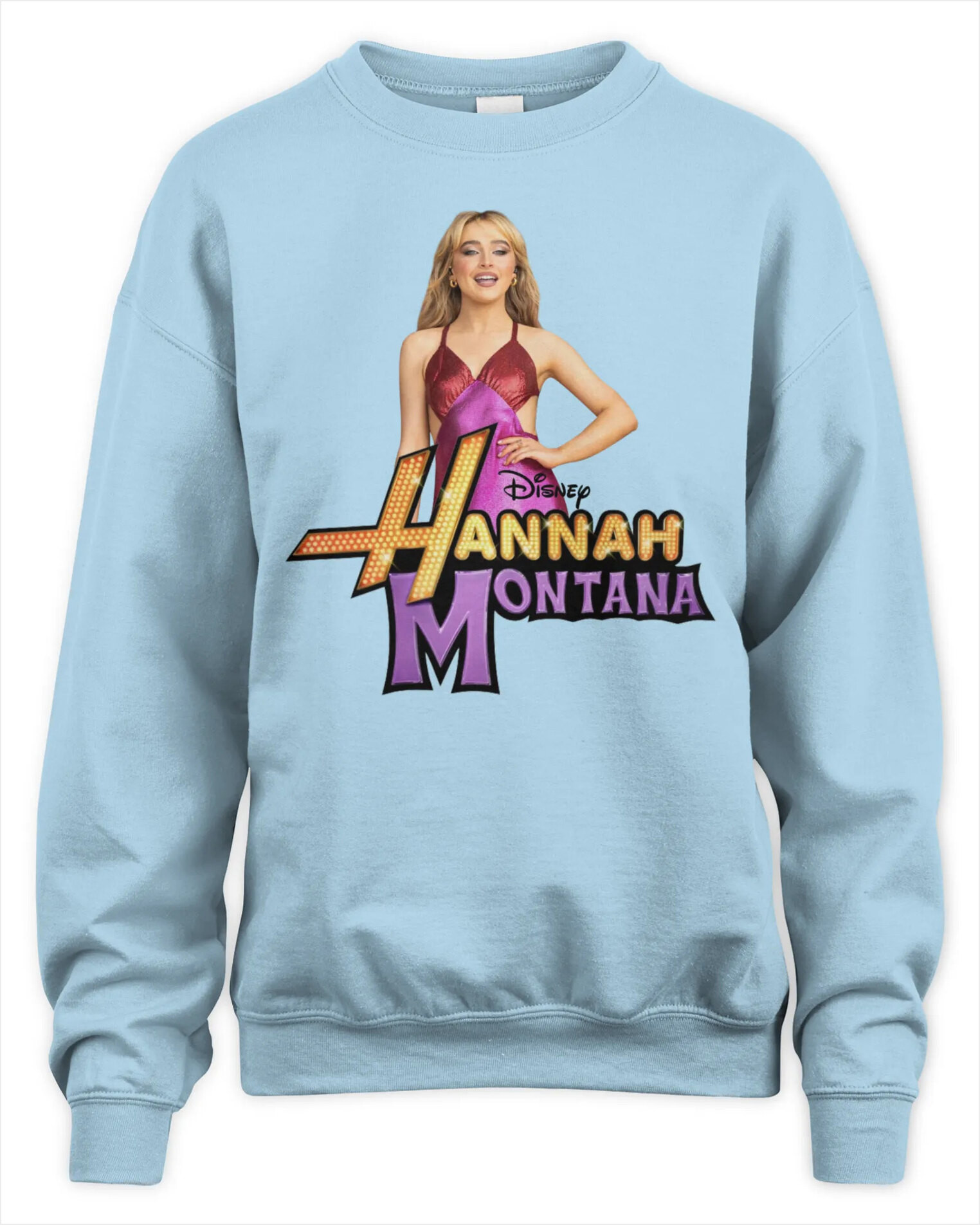 Sweatshirt Sabrina Carpenter x Hannah Montana Premium Sweaer Gifts For Fans Trendy Merch Sweatshirt Sabrina Carpenter x Hannah Montana Premium Sweaer Gifts For Fans Trendy Merch