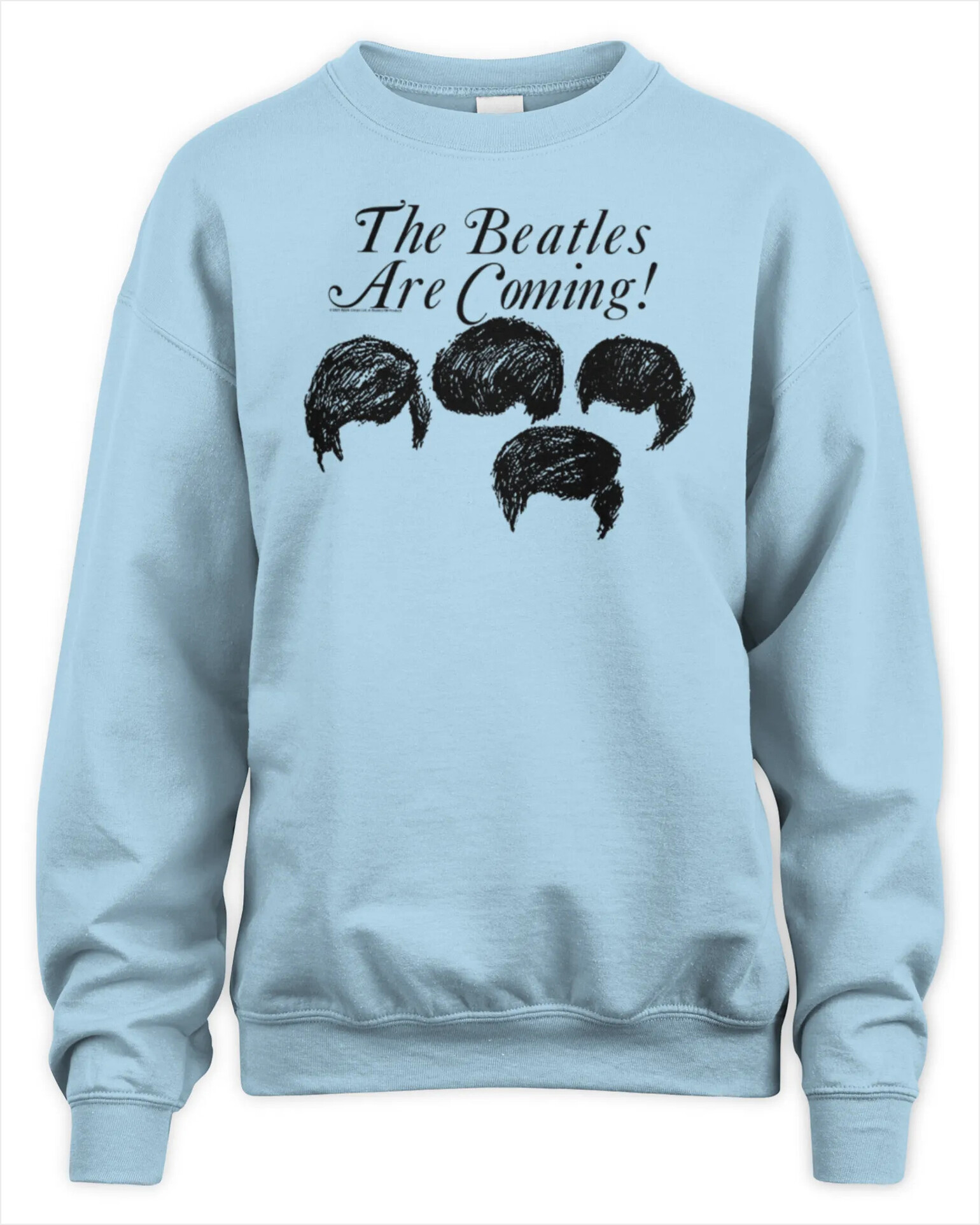 Sweatshirt The Beatles Official Store The Beatles Are Coming Silhouette Premium Sweaer Gifts For Friends