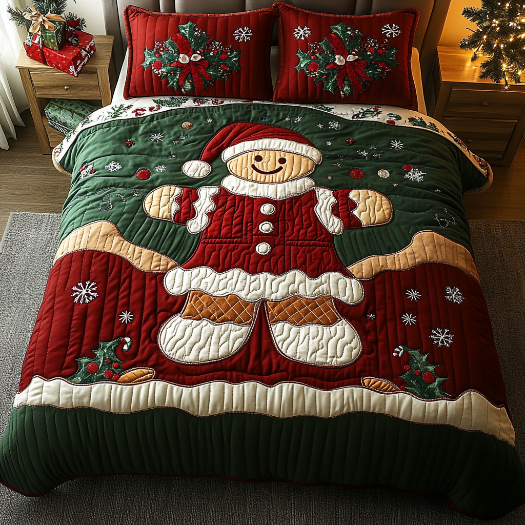Sweet Cheer Quilted Bedding Set Best Holiday Duvet Covers Best Christmas Gifts For Men