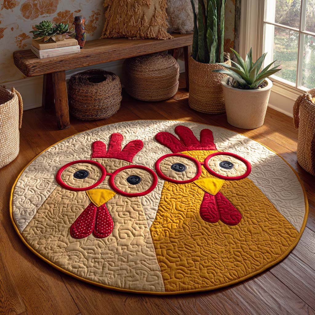 Sweet Coop Quilted Round Mat Entryway Design Ideas Farmers Wife Gifts
