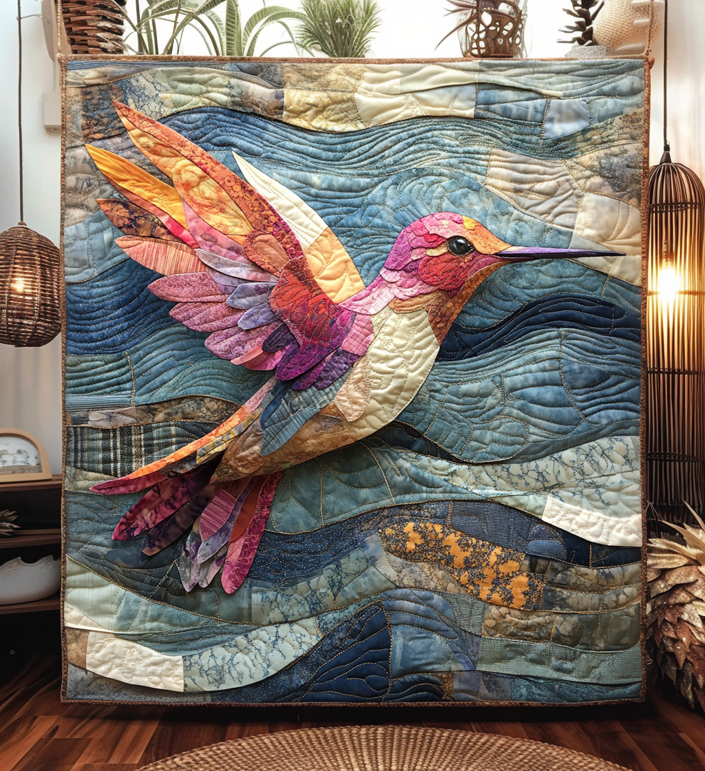 Sweet Flutter Quilted Blanket Gift Ideas For Bird Lovers