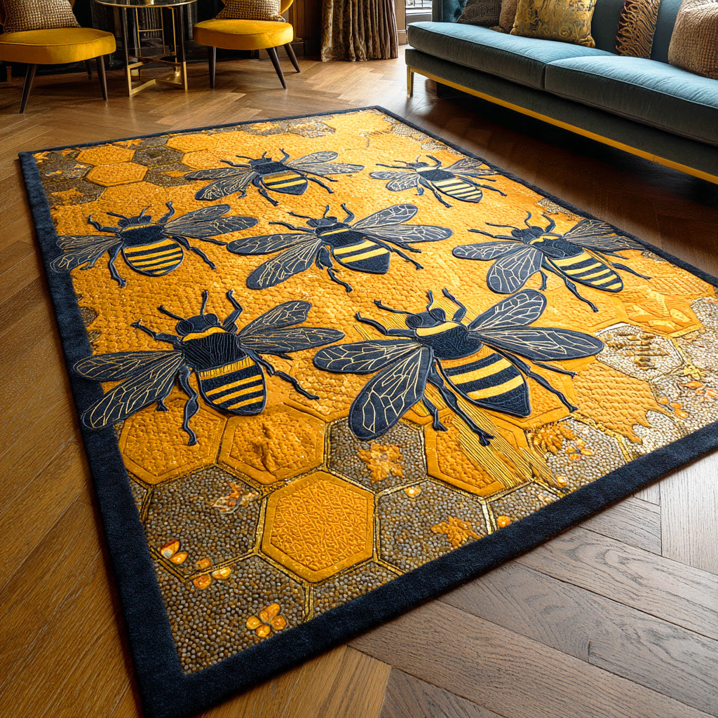 Sweet Honey Trail Area Rug House Decor Items Gifts For Bee Lovers