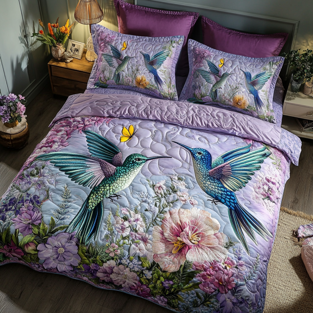 Sweet Nectar Quilted Bedding Set Comforter Sets Father In Law Christmas Gift