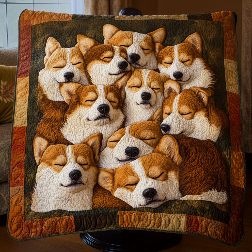 Sweet Puppy Snuggles Quilted Blanket Great Dog Christmas Gifts