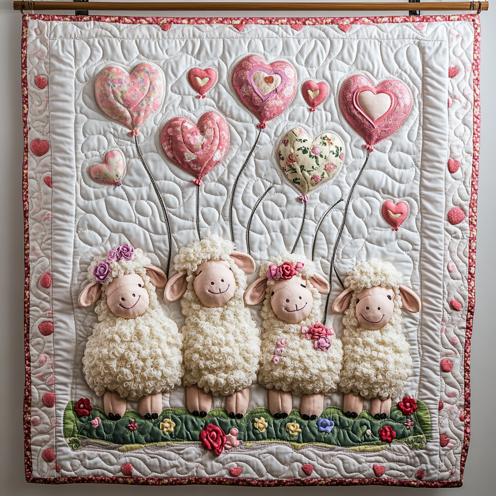 Sweet Sheep Quilt Blanket Best Blankets Christmas Presents For Son In Law