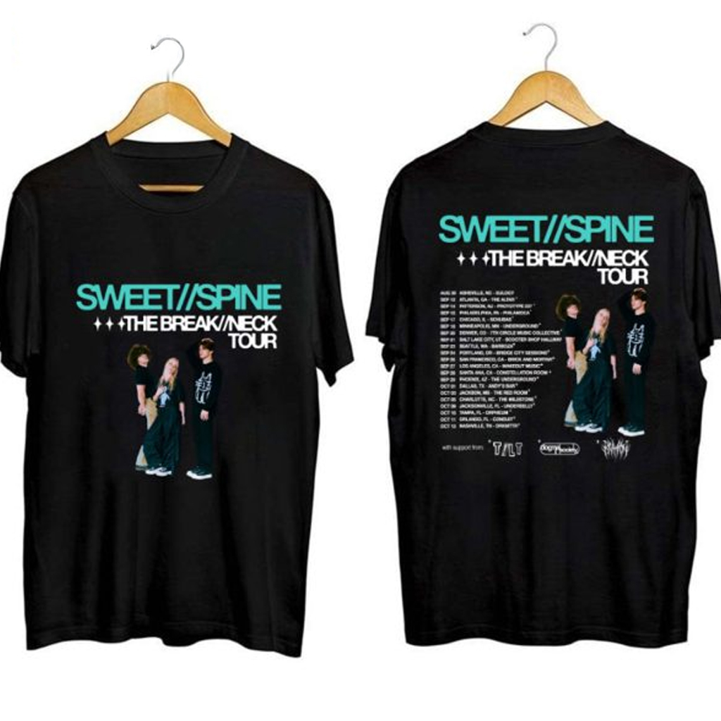 Sweet Spine Break Neck Tour Shirt Sweet Spine Merch Presents For Music Lovers Sweet Spine Break Neck Tour Shirt Sweet Spine Merch Presents For Music Lovers