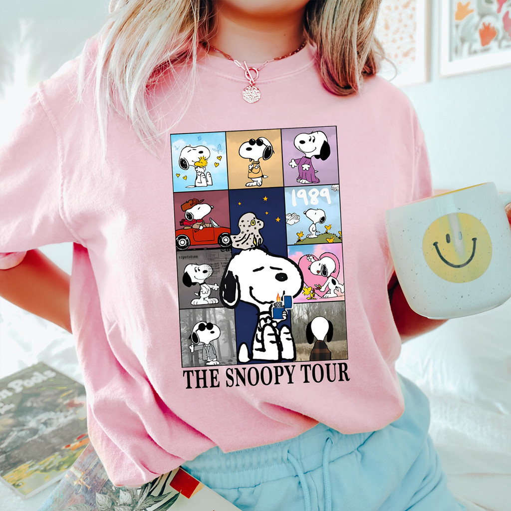 Swift Eras Tour Snoopy Dog Shirt Birthday Gift For Daughter Swift Eras Tour Snoopy Dog Shirt Birthday Gift For Daughter