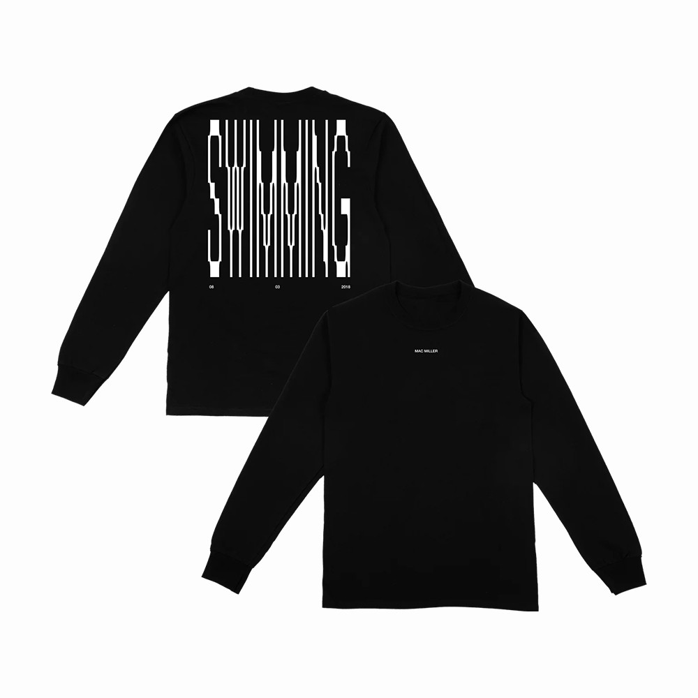 Swimming Mac Miller Long Sleeve Shirt Rap Music Concert Merch Mac Miller Lover Gift For Best Friends