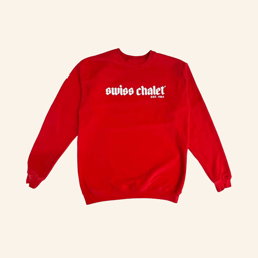 Swiss Chalet Store Merch Retro Crewneck Sweatshirt Best Friends Gifts Swiss Chalet Store Merch Retro Crewneck Sweatshirt Best Friends Gifts