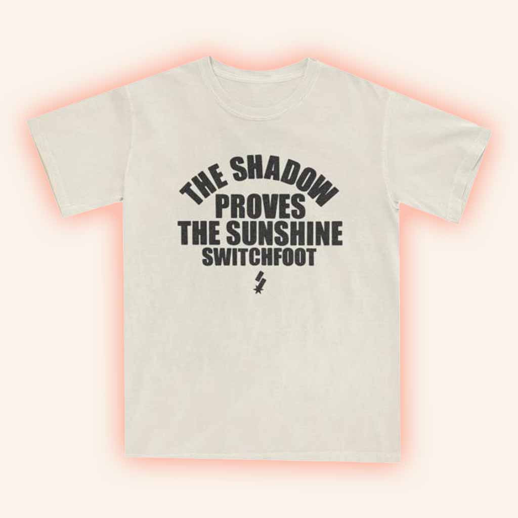 Switchfoot Merch Shadow T-Shirt Gifts For Rock Lovers Switchfoot Merch Shadow T-Shirt Gifts For Rock Lovers