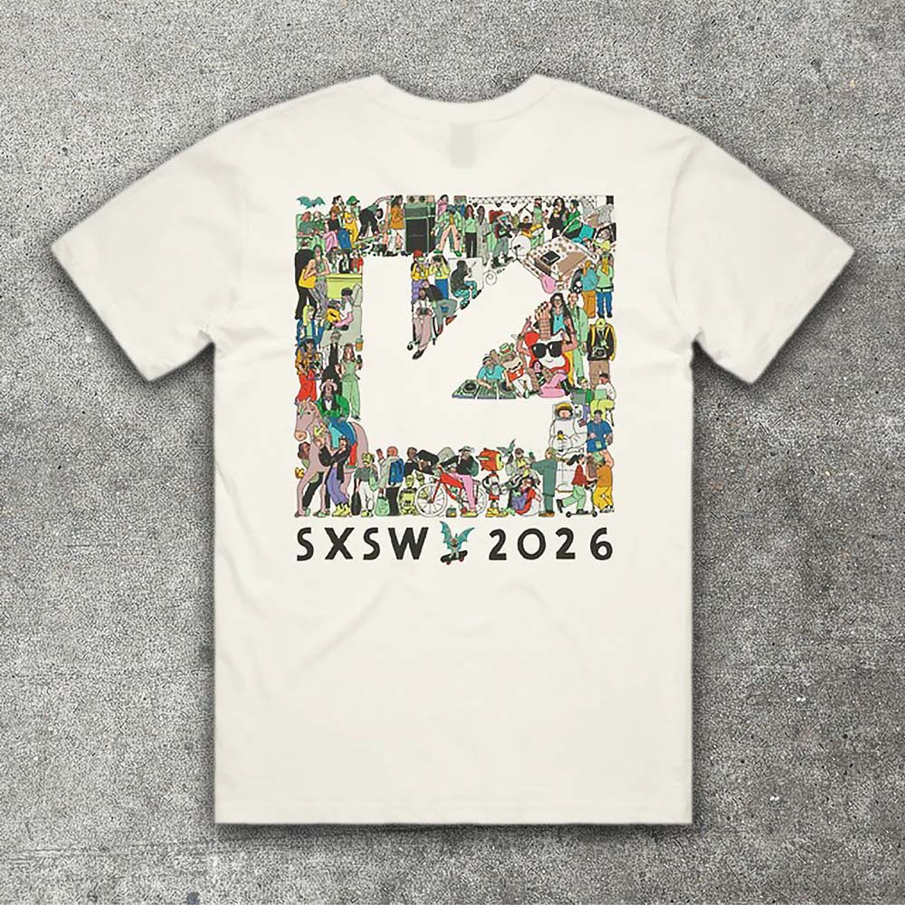 SXSW 2026 Official Festival T-Shirt South By Southwest Austin Texas Event Merch Best Gift For Attendees