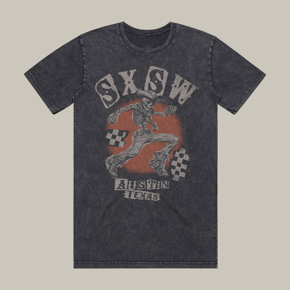Sxsw Bones Vintage T-Shirt South By Southwest Merch Unique Present For Him