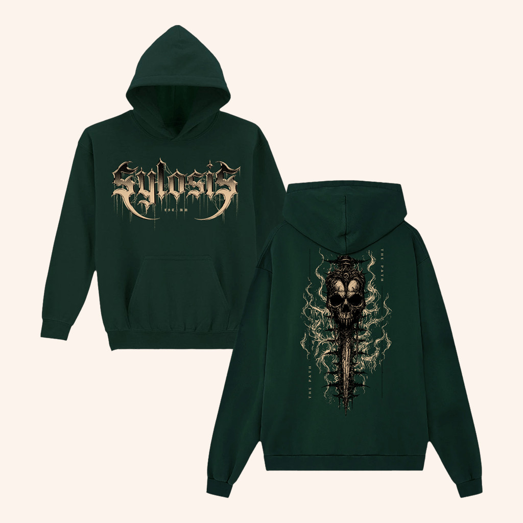Sylosis Merch Deathblade Green Hoodie Birthday Gift Ideas For Him Sylosis Merch Deathblade Green Hoodie Birthday Gift Ideas For Him