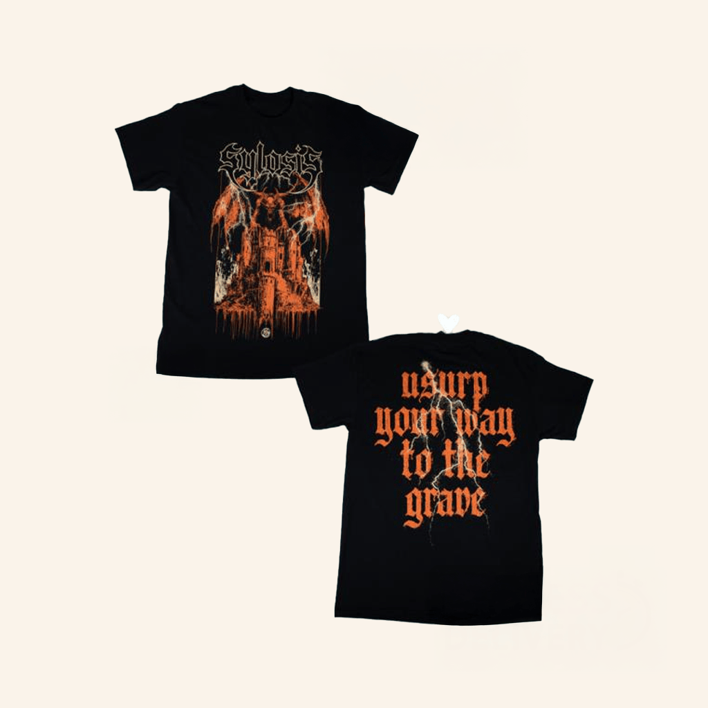 Sylosis Merch Usurper Black T-Shirt Gifts For Father Sylosis Merch Usurper Black T-Shirt Gifts For Father
