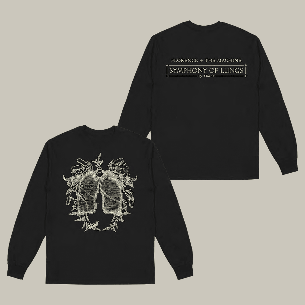 Symphony Of Lungs Florence And The Machine Long Sleeve Shirt Florence And The Machine Merch Fan Gift