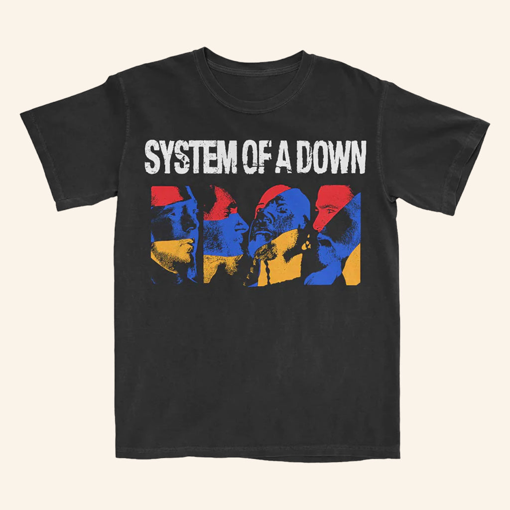 System Of A Down Merch Tour 2025 Photo Collage T-Shirt Presents For Boyfriend System Of A Down Merch Tour 2025 Photo Collage T-Shirt Presents For Boyfriend