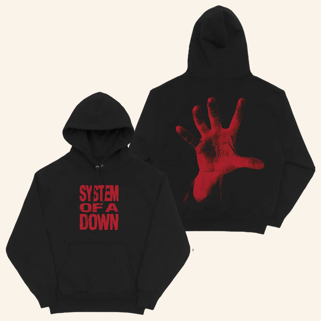 System Of A Down Merch Tour 2025 Stacked Logo Hoodie Birthday Gifts For Boyfriend System Of A Down Merch Tour 2025 Stacked Logo Hoodie Birthday Gifts For Boyfriend