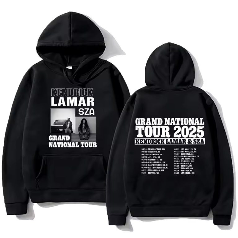 Sza And Kendrick National Tour Merch 2025 Hoodie SZA Kendrick GNX Merch Unique Fan Gifts