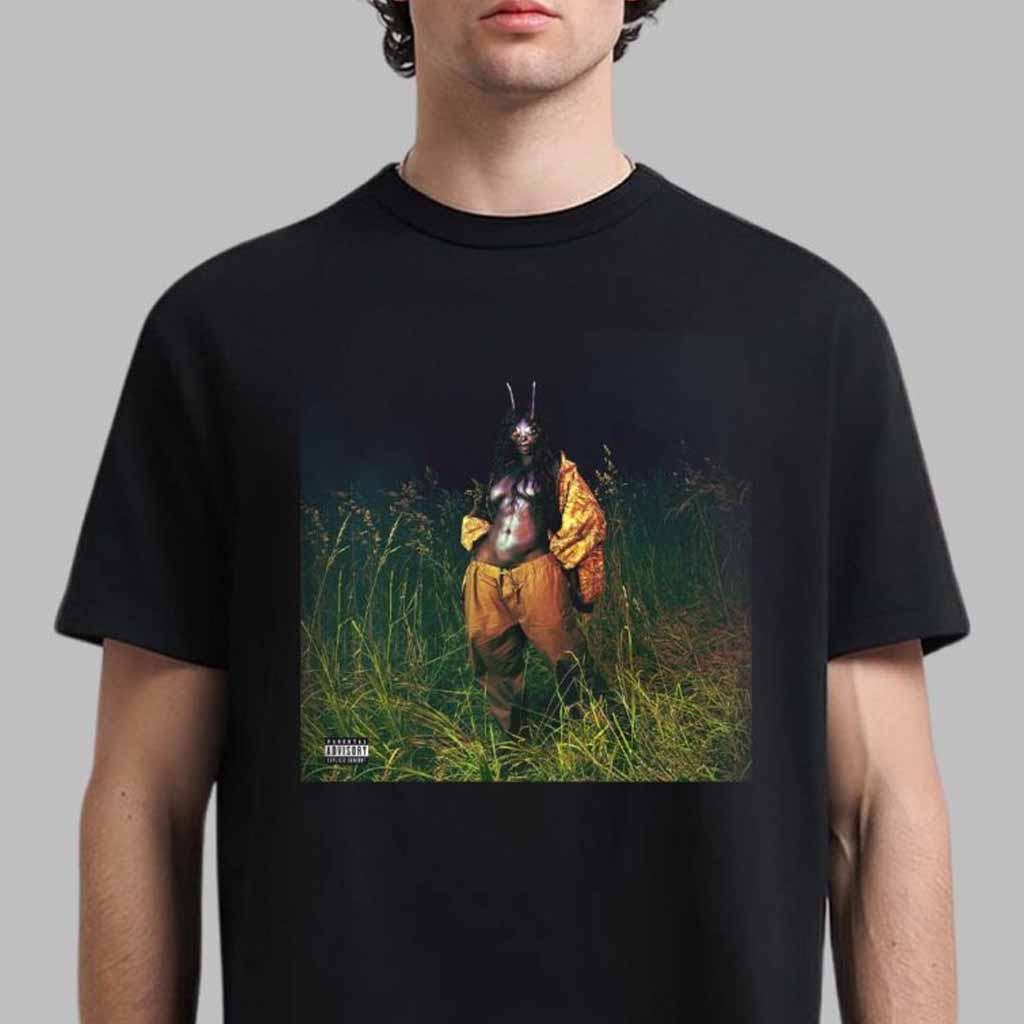 SZA Bug-Eyed Beauty on Lana Deluxe Album Cover T-Shirt SZA Merch Gifts For Music Lovers SZA Bug-Eyed Beauty on Lana Deluxe Album Cover T-Shirt SZA Merch Gifts For Music Lovers