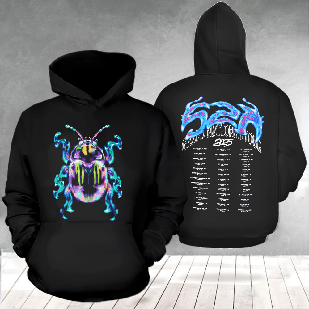 SZA Bug Hoodie Grand National Tour 2025 Hoodie Gifts For Music Lovers