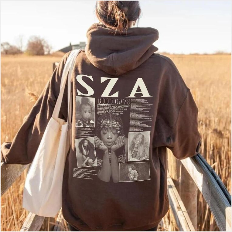 Sza Hoodie Vintage Sza Album Sos Hoodie Gifts For Fans Trendy Merch
