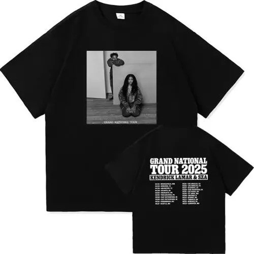 SZA Kendrick Lamar Shirt Grand National Tour 2025 Gift for Fans Him Her