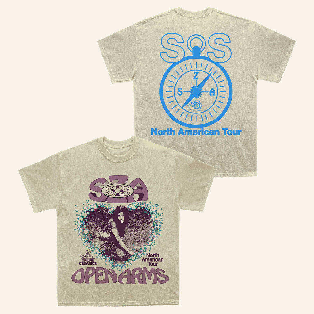 SZA Merch Open Arms Tour T-Shirt Gifts For Music Lovers SZA Merch Open Arms Tour T-Shirt Gifts For Music Lovers