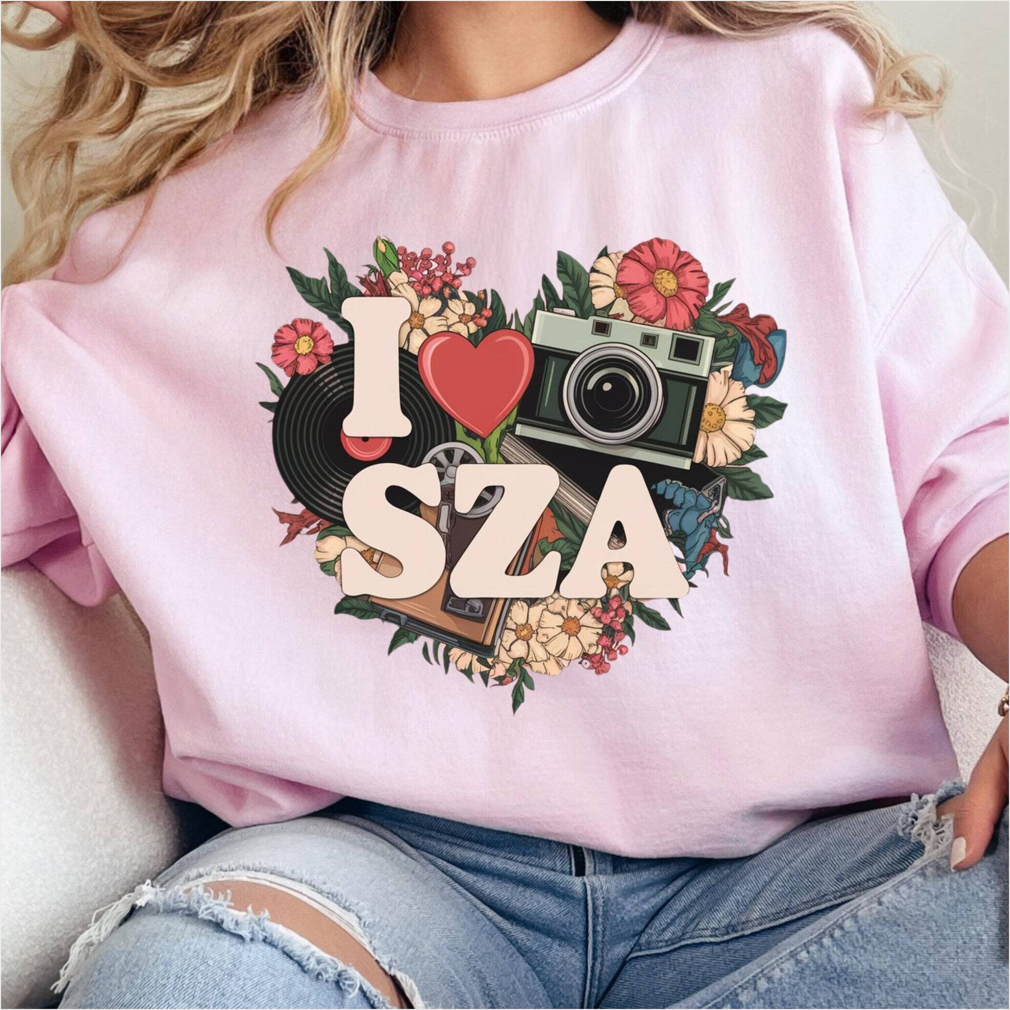 Sza Shirt 2 Sweatshirt Gifts For Him Trendy Merch Sza Shirt 2 Sweatshirt Gifts For Him Trendy Merch