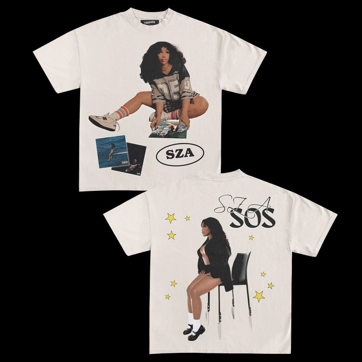 SZA SOS T-Shirt Birthday Gifts For Music Lovers