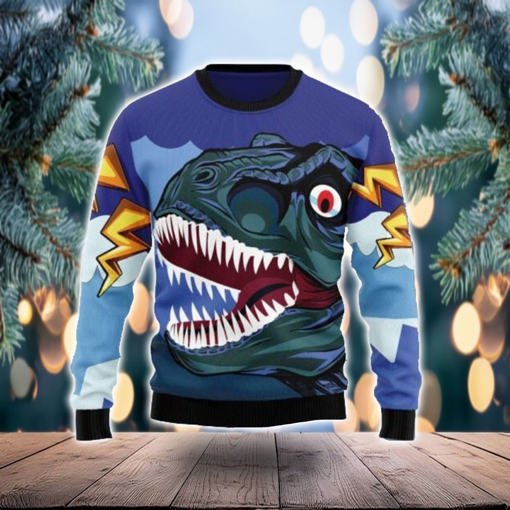 T-Rex Sweater for Dinosaur Lovers Funny Gift for Best Friends