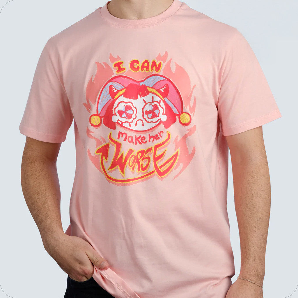 TADC Merch I Can Make Her Worse Pomni Shirt The Amazing Digital Circus Merch Gifts For Her TADC Merch I Can Make Her Worse Pomni Shirt The Amazing Digital Circus Merch Gifts For Her