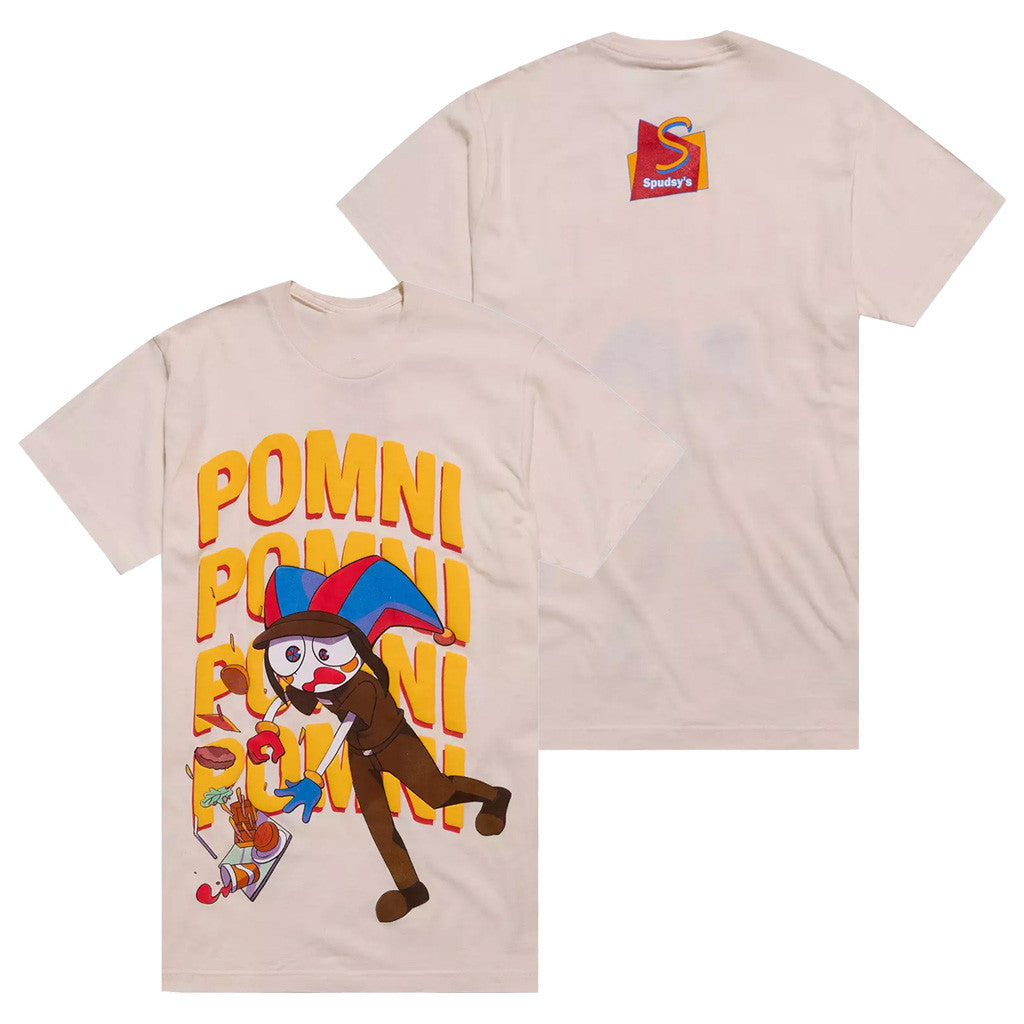 TADC Merch Pomni Puff Paint T-Shirt The Amazing Digital Circus Merch Gifts For Friends TADC Merch Pomni Puff Paint T-Shirt The Amazing Digital Circus Merch Gifts For Friends