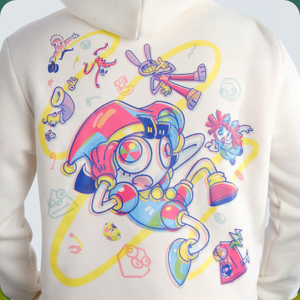 TADC Merch The Amazing Digital Circus Merch Chromatic Breakdown Hoodie Gifts For Him TADC Merch The Amazing Digital Circus Merch Chromatic Breakdown Hoodie Gifts For Him