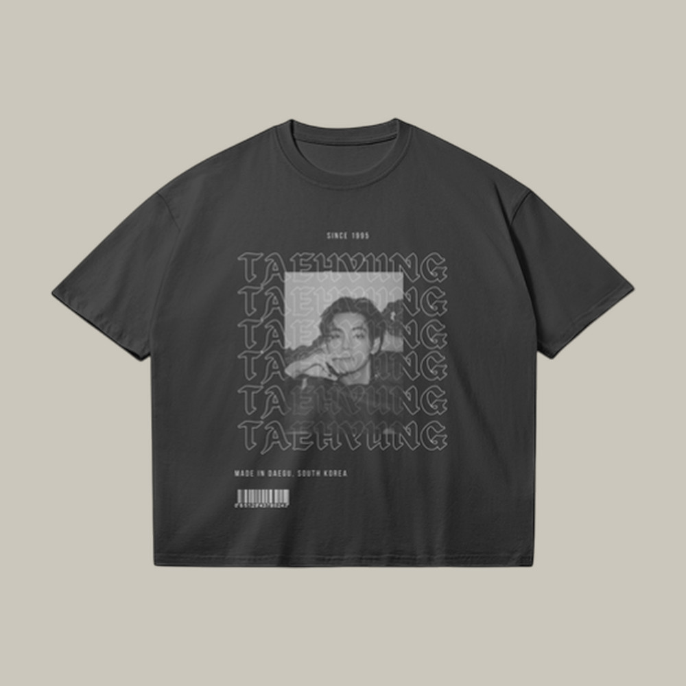 Taehyung Portrait Graphic T-Shirt BTS 2026 Comeback Clothing Present For Huge Fans