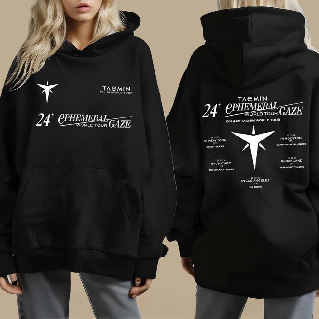 Taemin Ephemeral Gaze Hoodie Ephemeral Gaze Taemin World Tour Sweatshirt Shinee Teamin Taemin Ephemeral Gaze Hoodie Ephemeral Gaze Taemin World Tour Sweatshirt Shinee Teamin