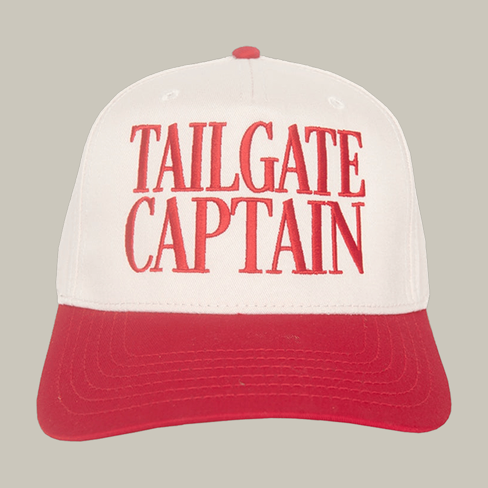 Tailgate Captain Vintage Trucker Hat Game Day Trucker Hat Best Gift For Boyfriend