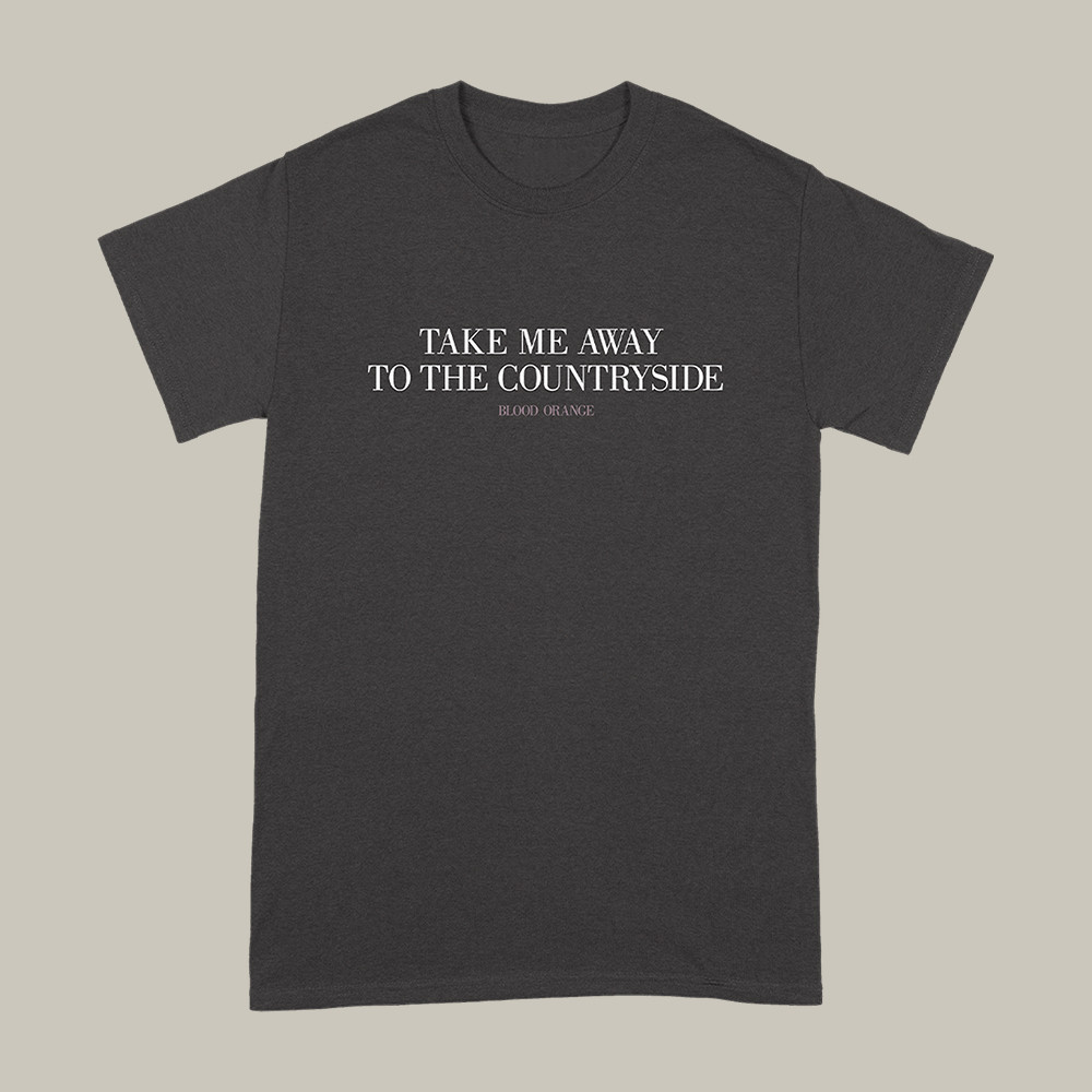 Take Me Away To The Countryside Blood Orange T-Shirt Music Merch Blood Orange Lover Gift