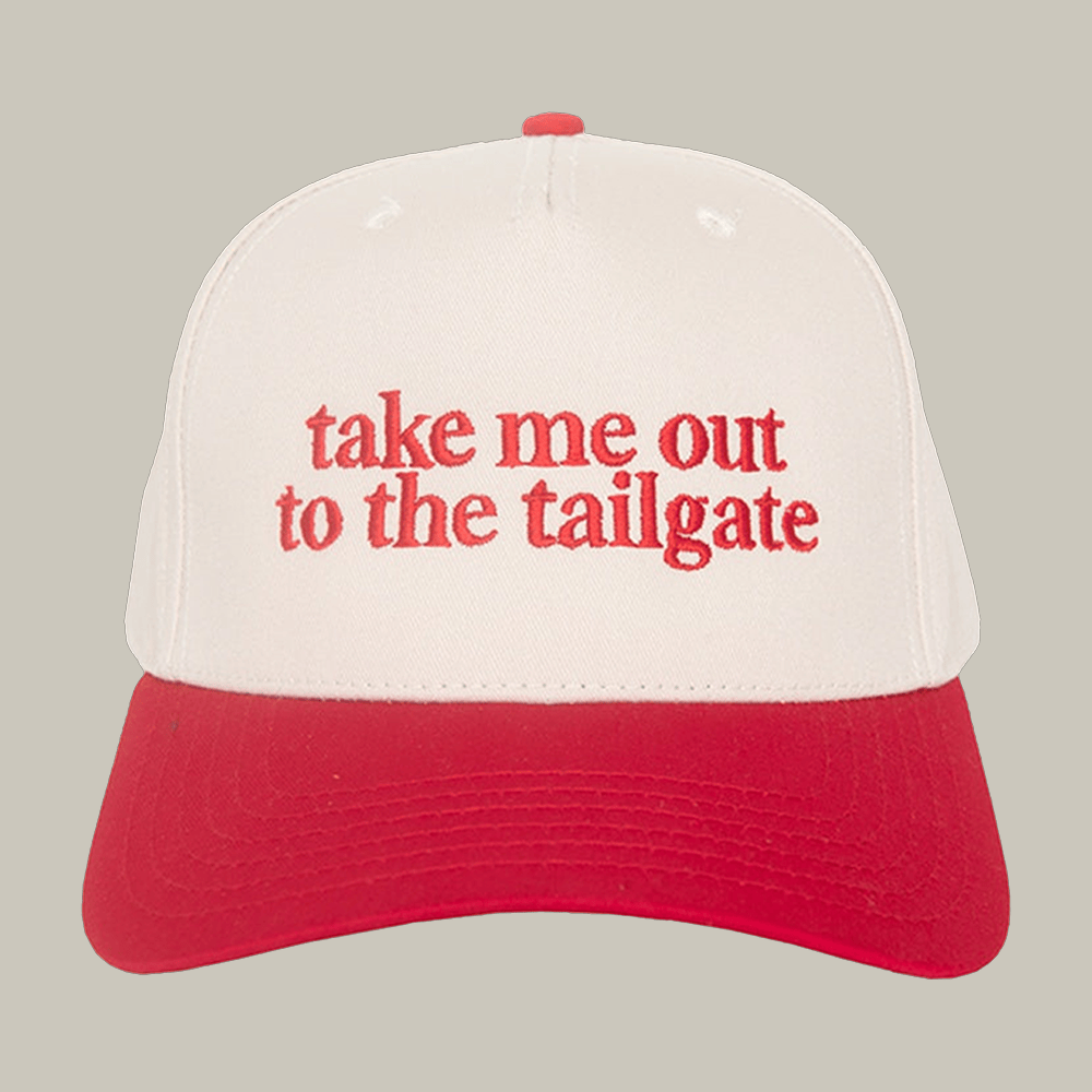 Take Me Out To The Tailgate Hat Funny Sayings Hat Unique Gift For Friend