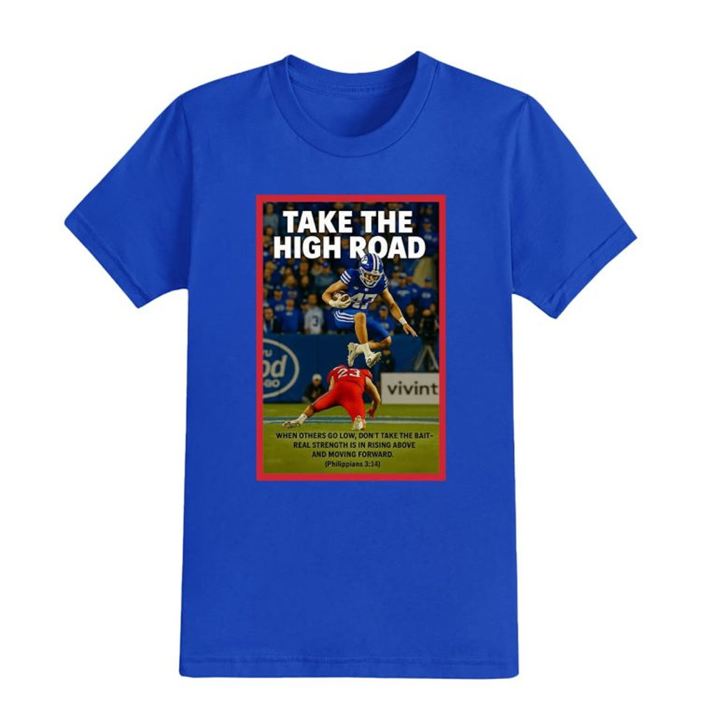 Take The High Road Shirt Christmas Gifts For Football Fans
