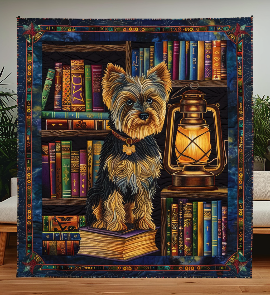Tales With Terrier Quilted Blanket Presents For Dog Lovers
