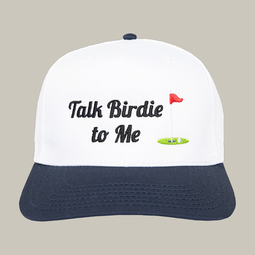 Talk Birdie To Me Golf Hat Witty Sayings Hat Funny Gift For Friends