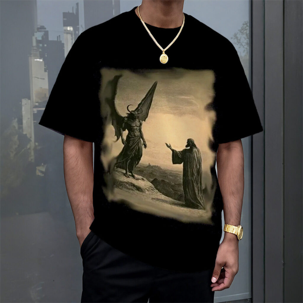 Talking With Jesus T-Shirt Faith Based Apparel Great Christmas Gifts For Men