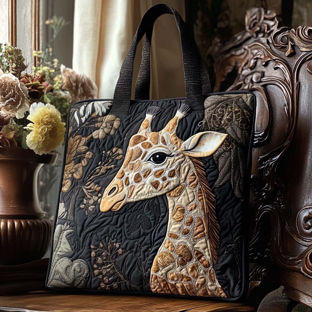 Tall Wonder Quilted Tote Bag Best Presents For Elephant Lovers Birthday