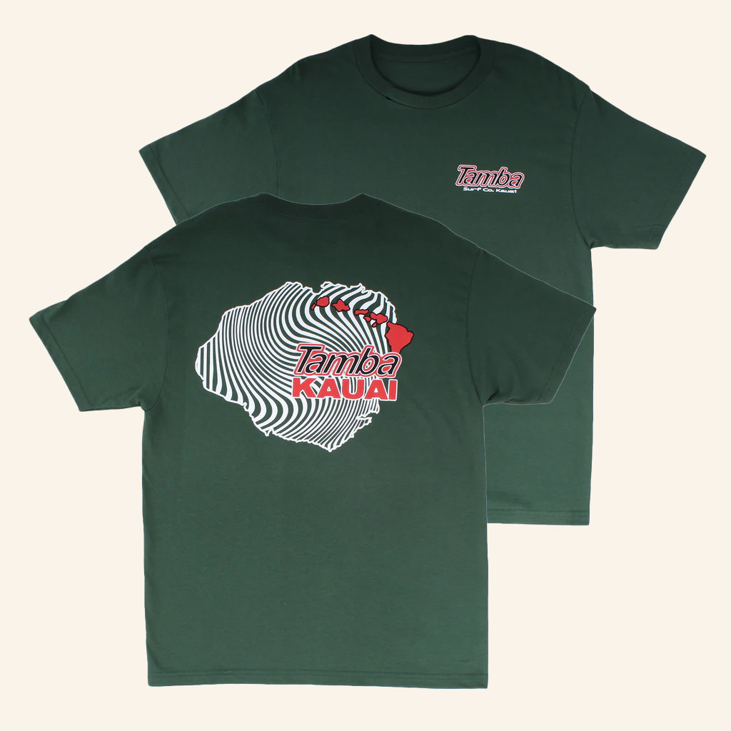 Tamba Merch Island Swirl T-Shirt Gifts For Surfing Enthusiasts