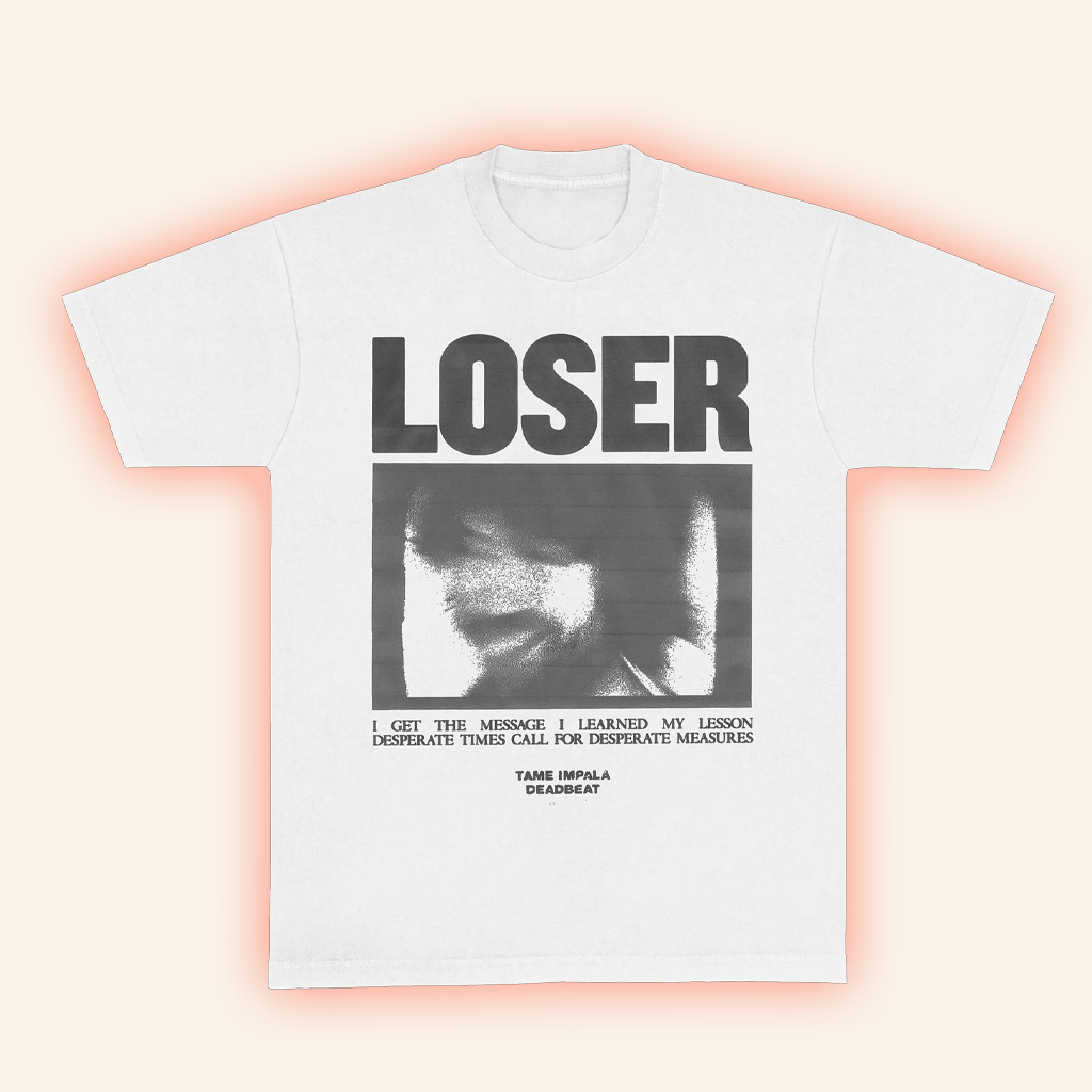 Tame Impala Merch Deadbeat Loser T-Shirt Birthday Gift Ideas For Dad Tame Impala Merch Deadbeat Loser T-Shirt Birthday Gift Ideas For Dad