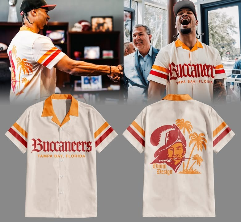 Tampa Bay Buccaneers x Emeka Egbuka 2025 Hawaii Shirt Best Gift For Fans