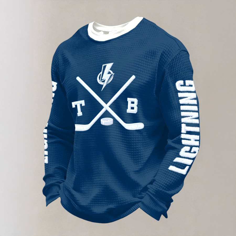 Tampa Bay Lightning Ice Hockey Long Sleeve Shirt Hockey Apparel Game Day Gift Idea