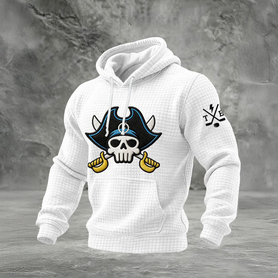 Tampa Bay Lightning Ice Hockey Skull Hoodie Ice Hockey Apparel Present For Fans